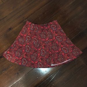 Hollister floral skirt